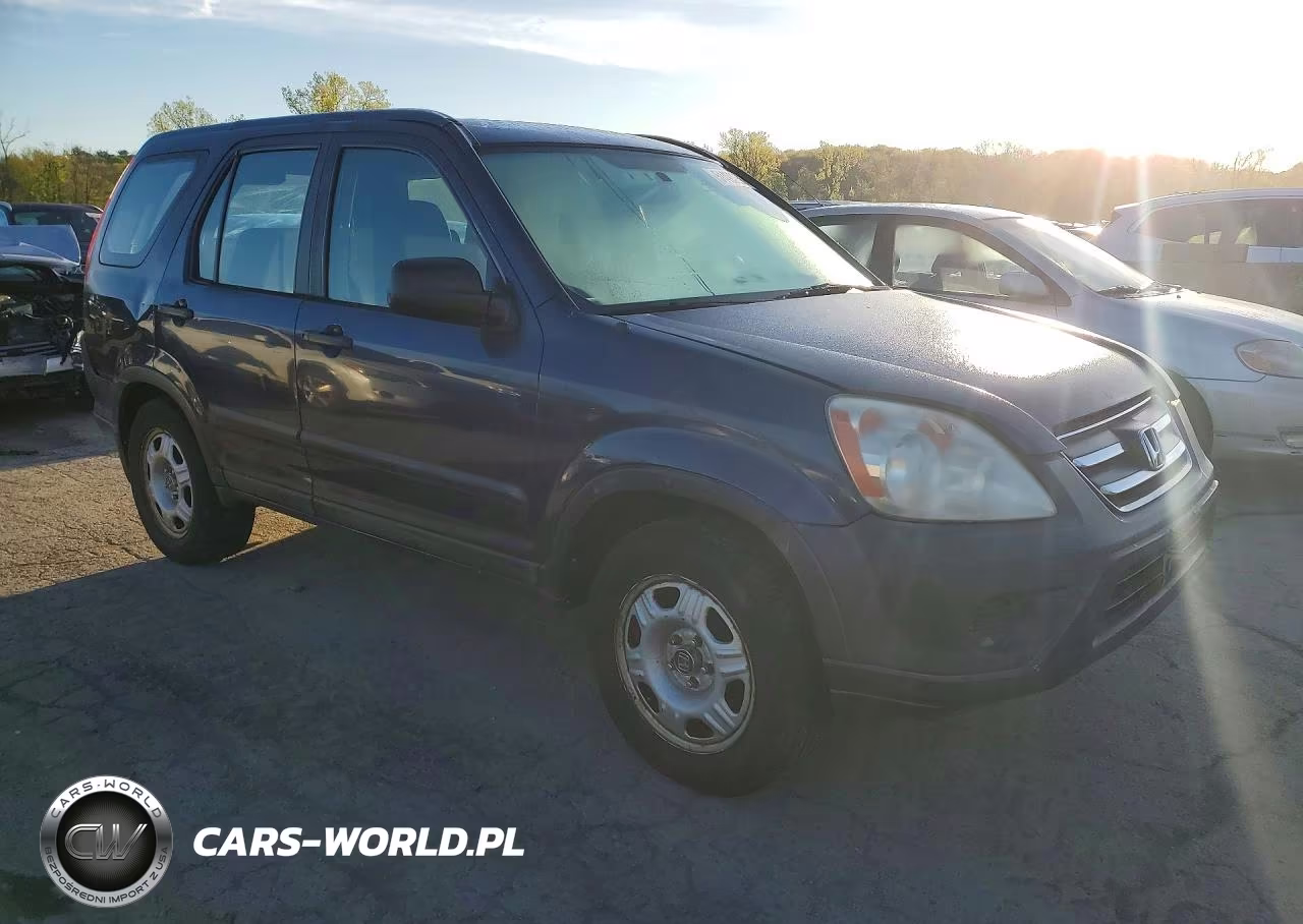 2005 Honda Cr-V Lx VIN:SHSRD68545U308854 - 4