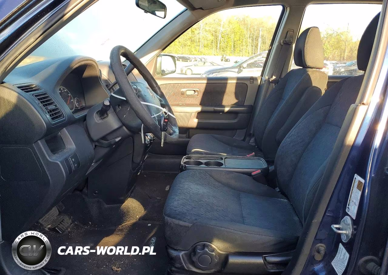 2005 Honda Cr-V Lx VIN:SHSRD68545U308854 - 7