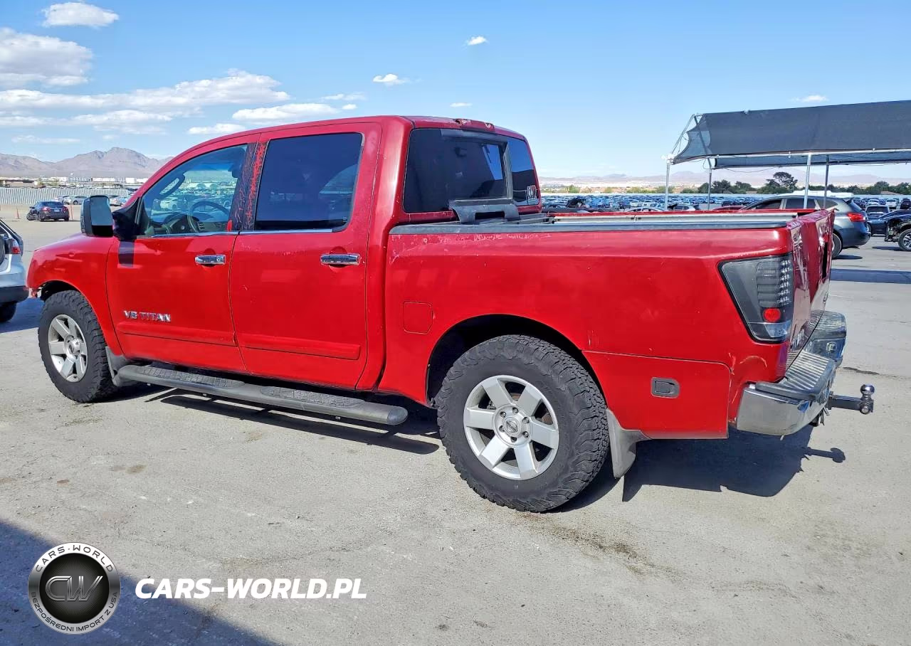 2005 Nissan Titan Xe VIN:1N6AA07A15N521056 - 2