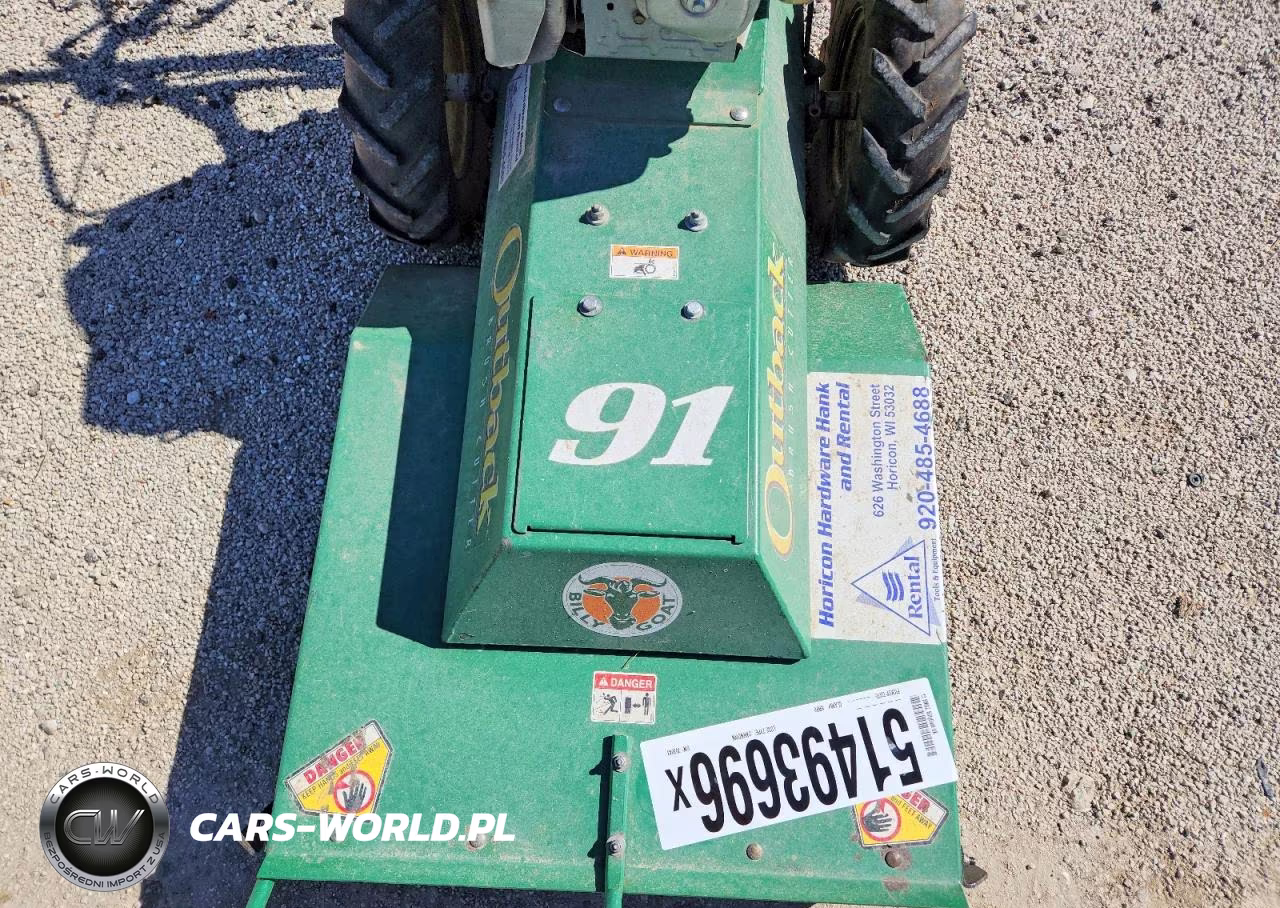 2012 Billy Goat Bc2404H Walk Behind Brush Cutter VIN:030703043 - 8