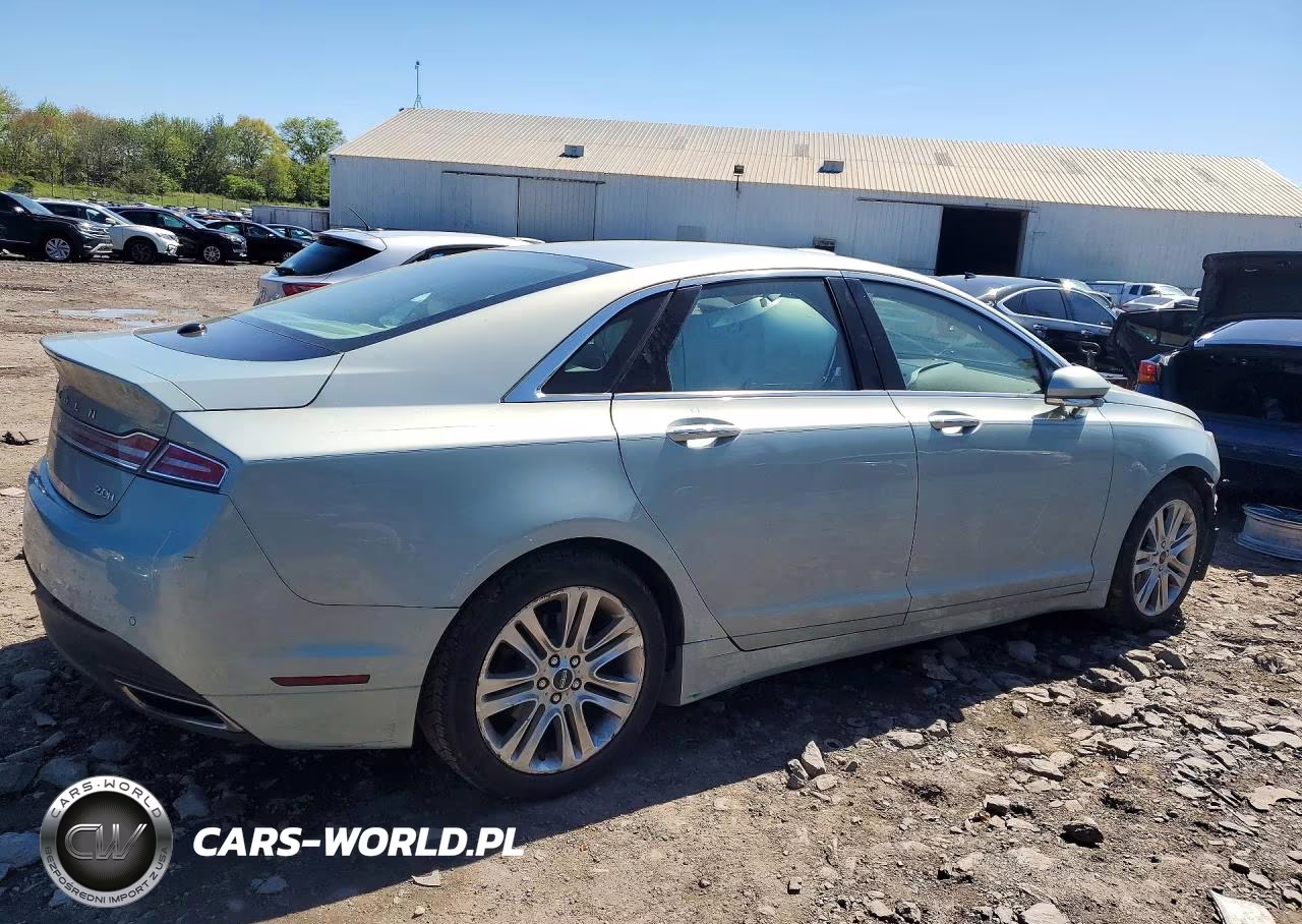 2014 Lincoln Mkz Hybrid VIN:3LN6L2LU9ER826344 - 3
