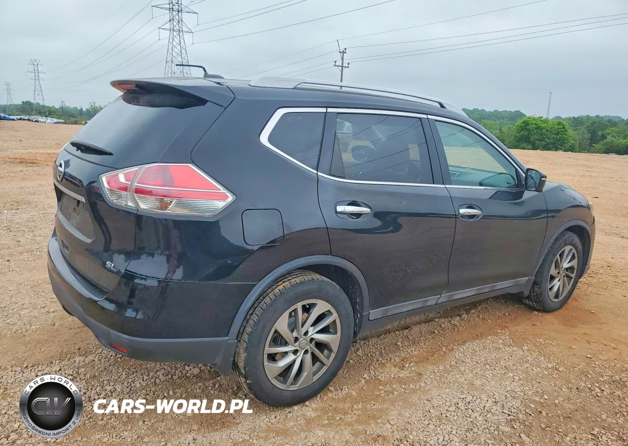2015 Nissan Rogue Sl VIN:5N1AT2MT7FC766015 - 3