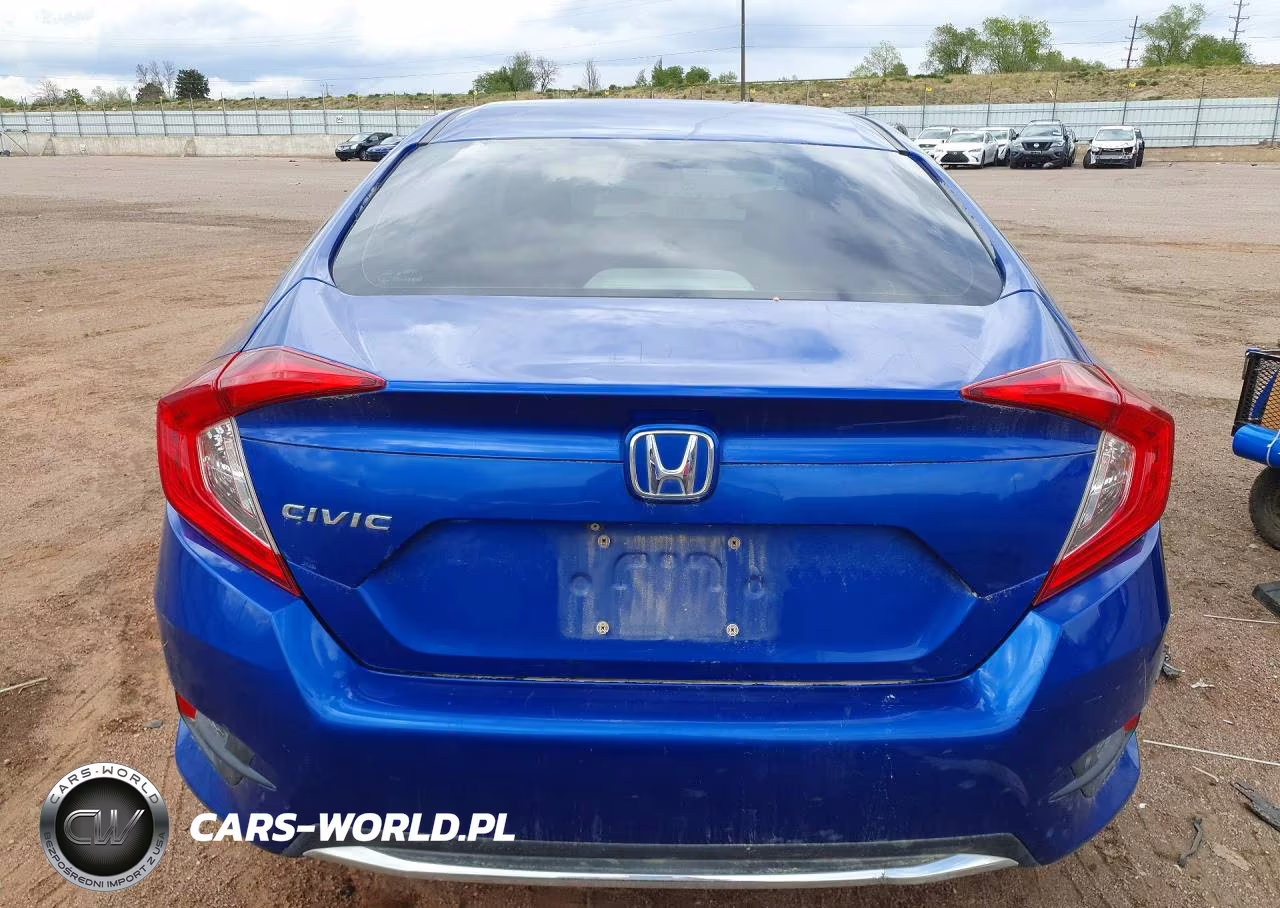2019 Honda Civic Lx VIN:19XFC2F63KE200485 - 6