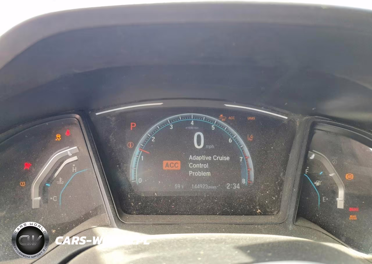 2019 Honda Civic Lx VIN:19XFC2F63KE200485 - 9