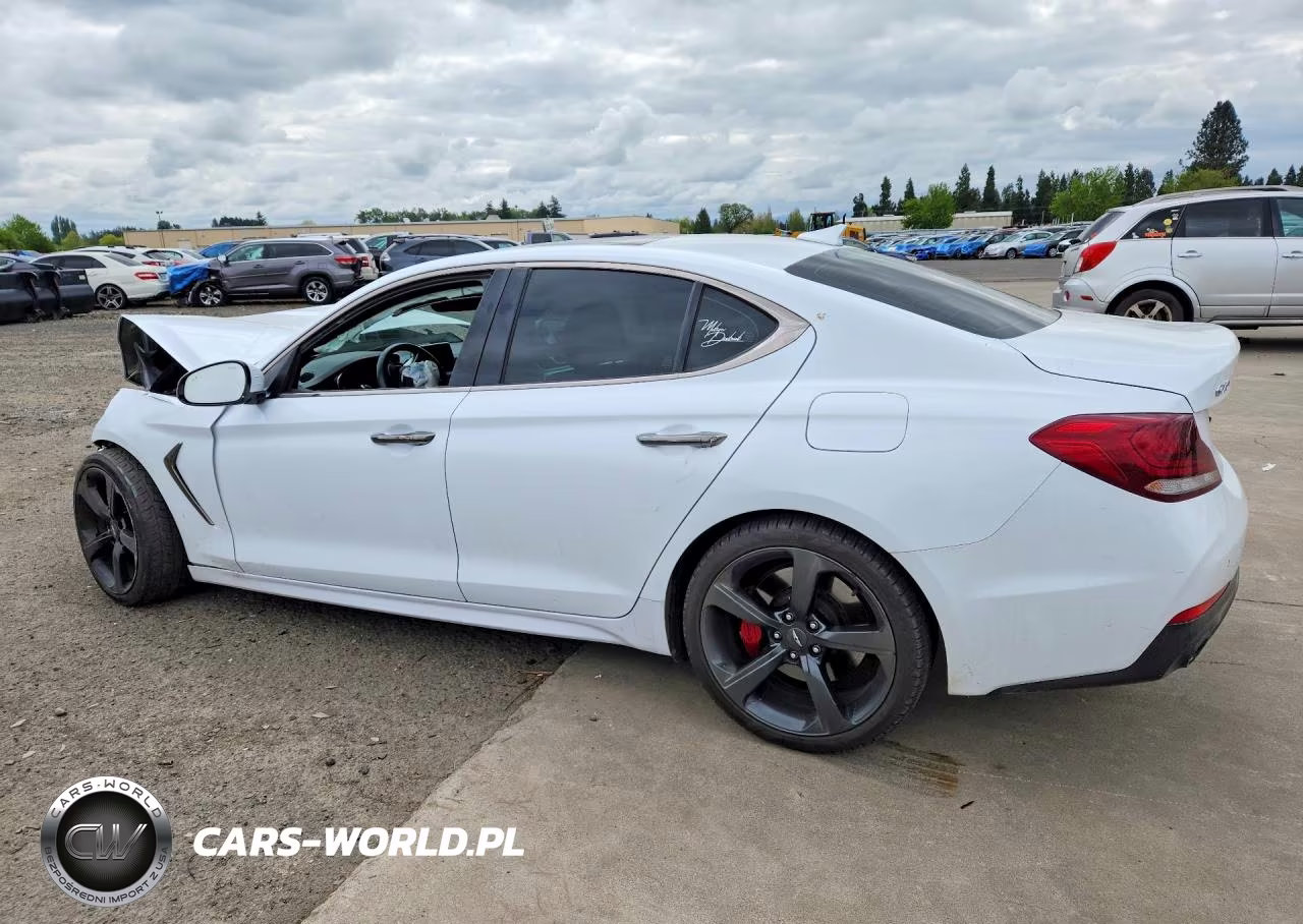 2019 Genesis G70 3.3T Advanced VIN:KMTG34LE2KU015620 - 2