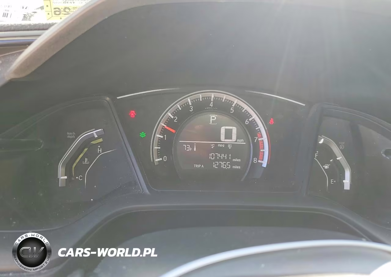 2016 Honda Civic Lx VIN:19XFC2F54GE002559 - 9