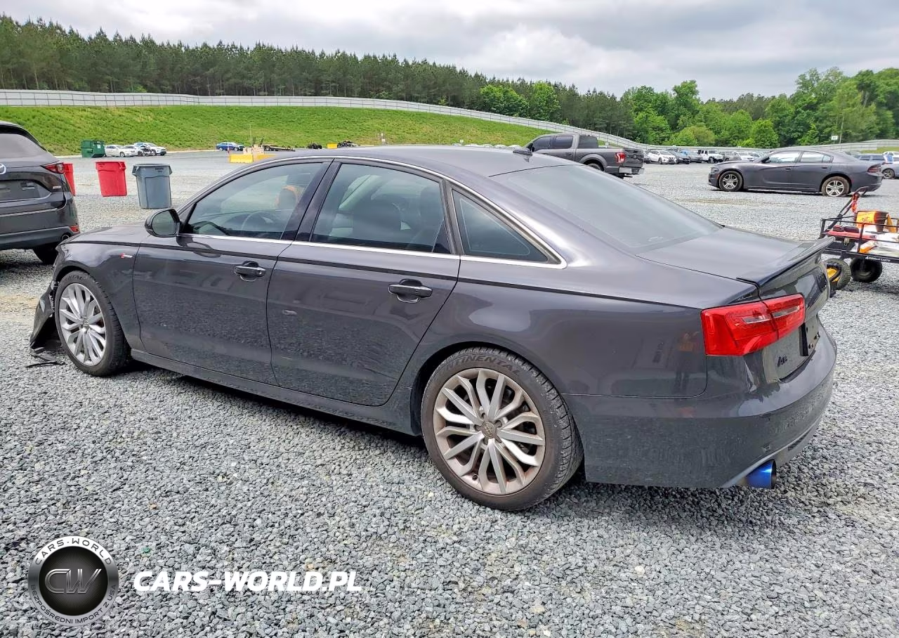 2012 Audi A6 VIN:WAUBGAFC9CN007285 - 2