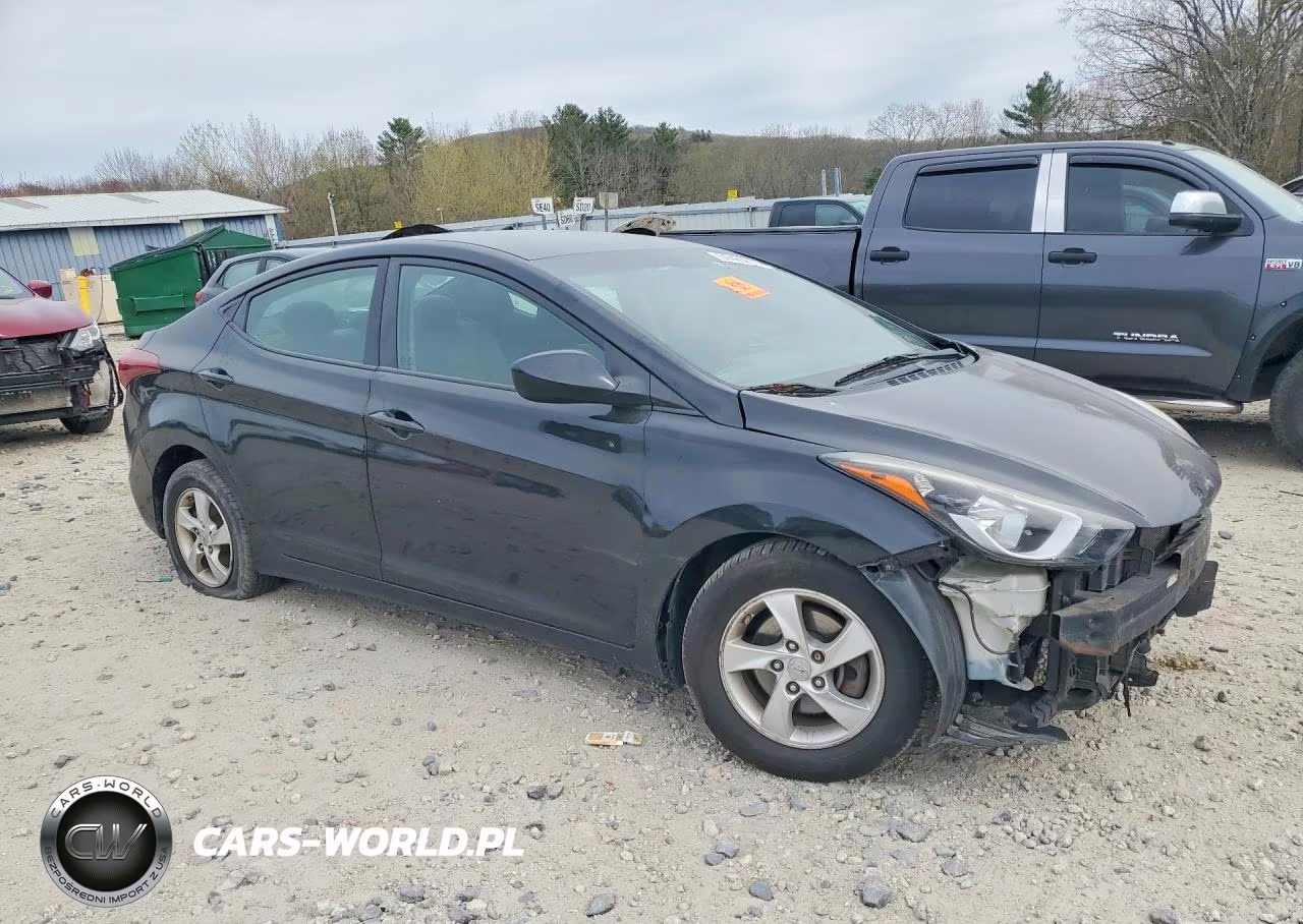 2014 Hyundai Elantra Se VIN:5NPDH4AE0EH488968 - 4