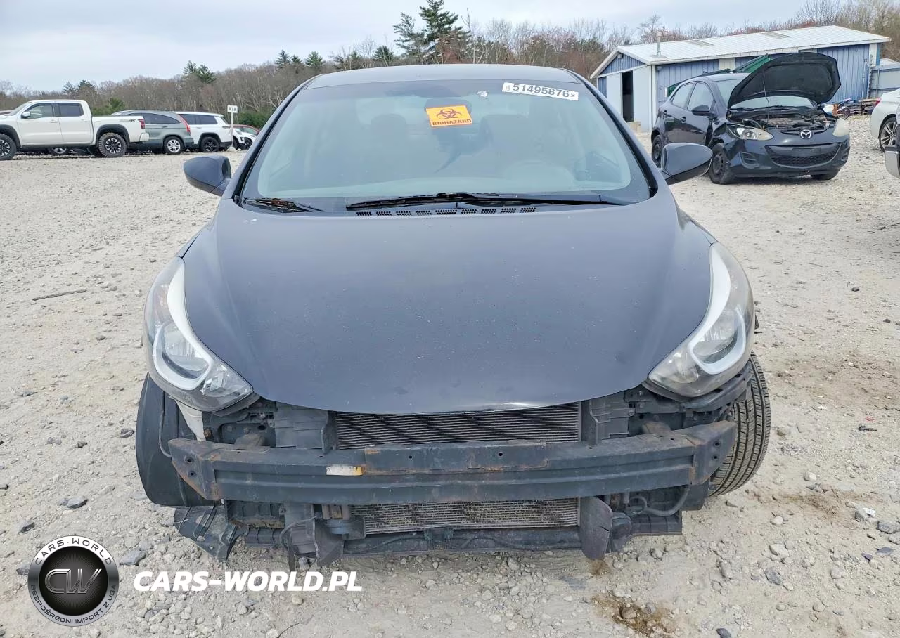 2014 Hyundai Elantra Se VIN:5NPDH4AE0EH488968 - 5