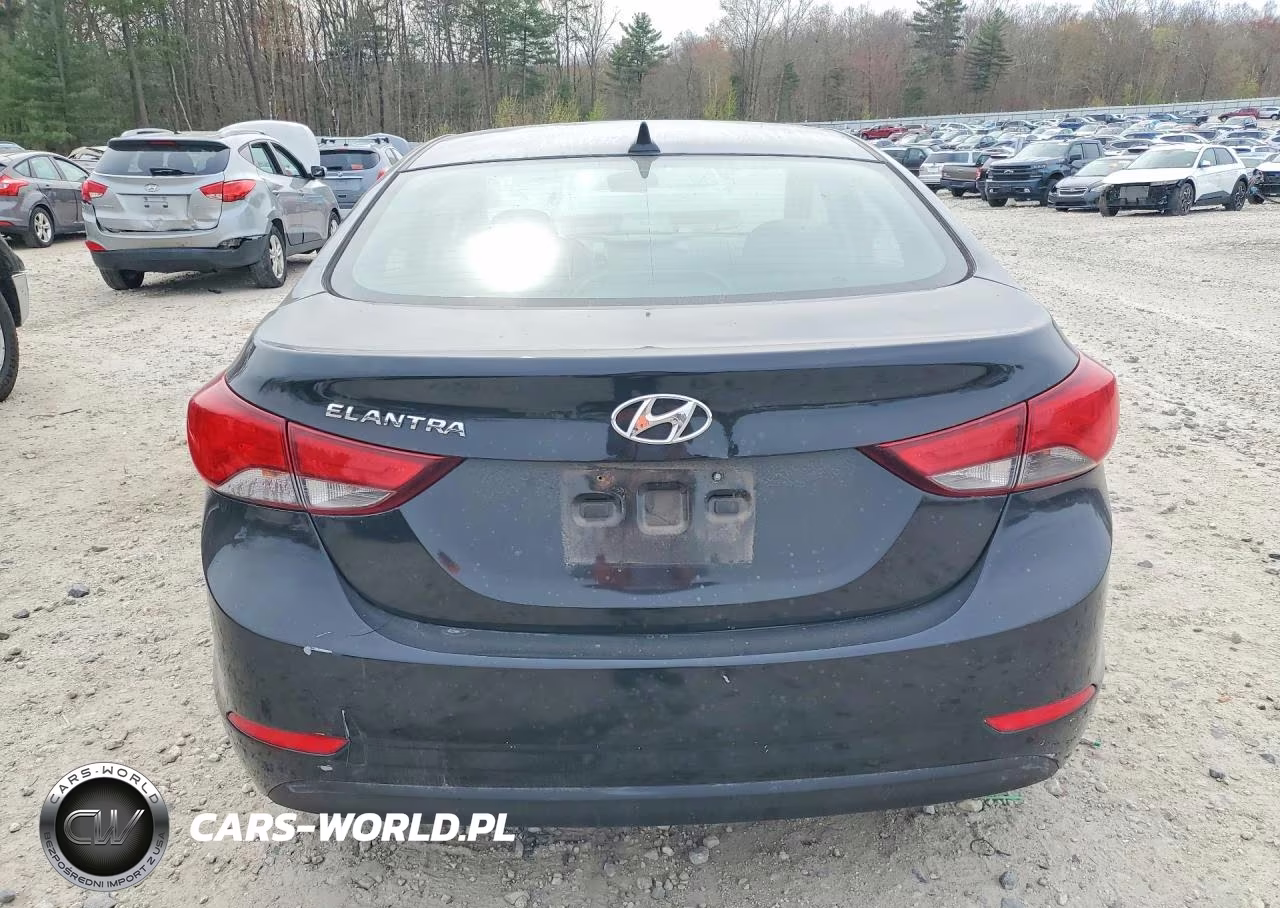 2014 Hyundai Elantra Se VIN:5NPDH4AE0EH488968 - 6