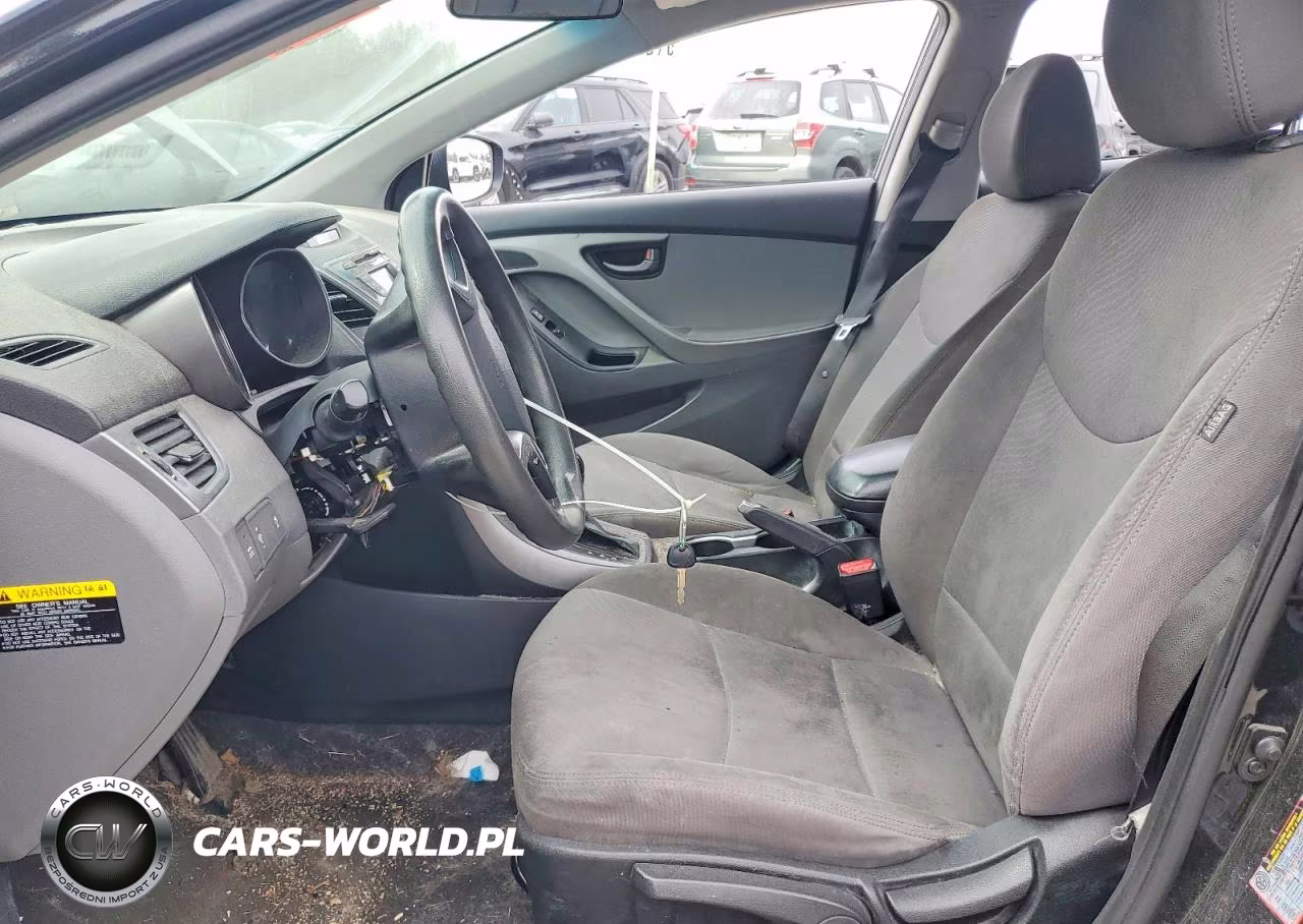 2014 Hyundai Elantra Se VIN:5NPDH4AE0EH488968 - 7