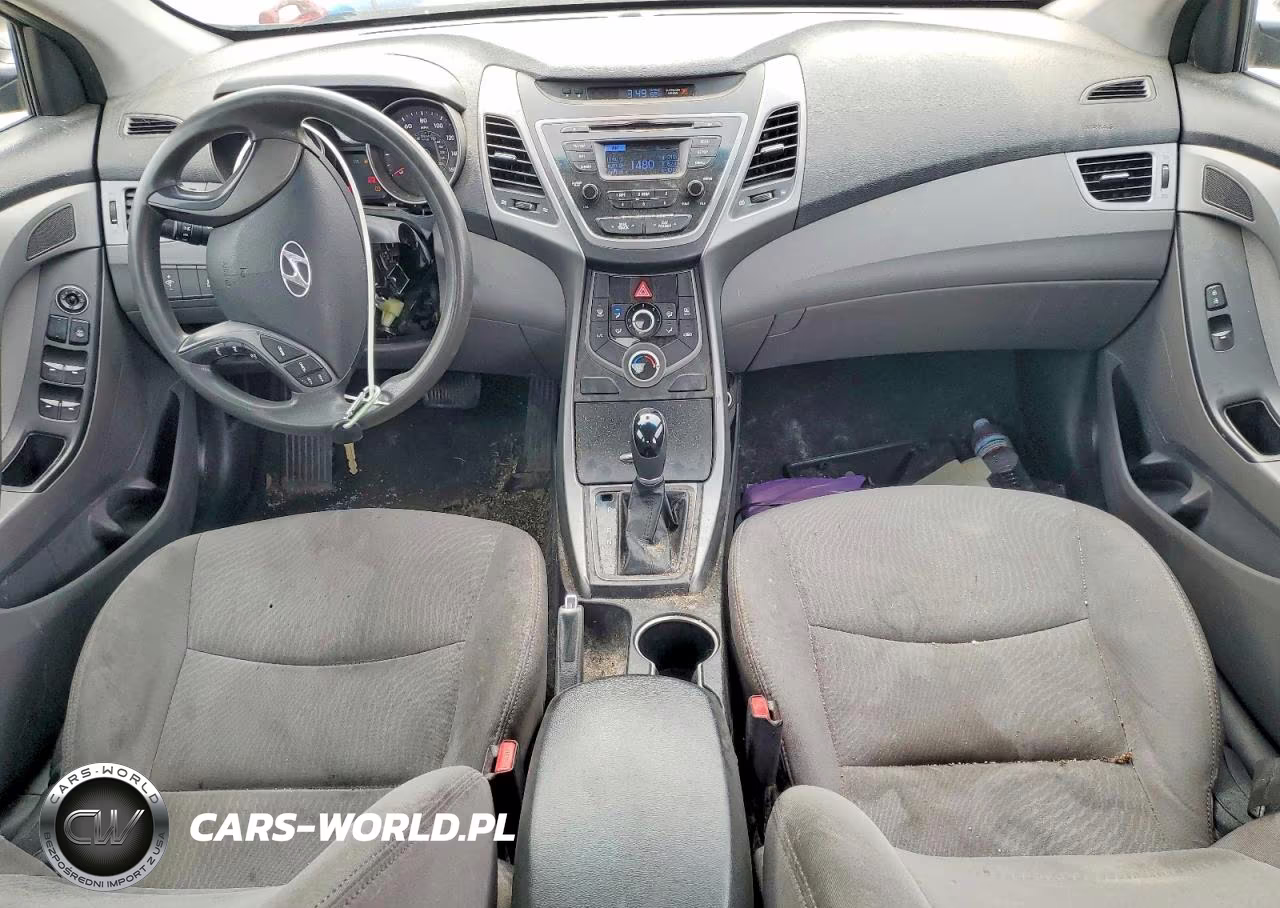 2014 Hyundai Elantra Se VIN:5NPDH4AE0EH488968 - 8