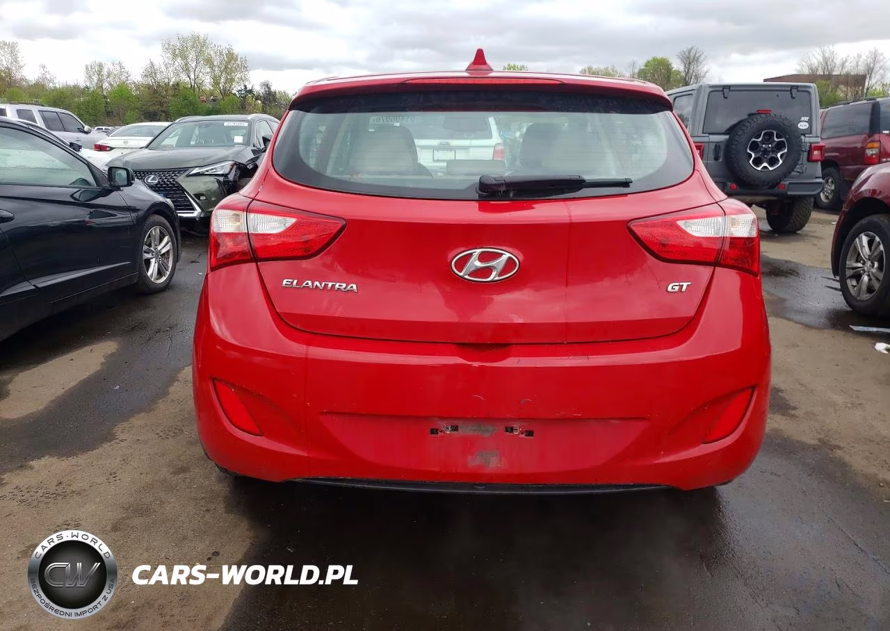 2013 Hyundai Elantra Gt Base VIN:KMHD35LE1DU084644 - 6