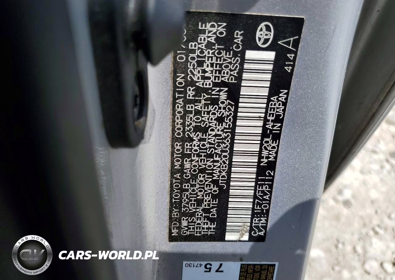 2006 Toyota Prius VIN:JTDKB20U363155327 - 12