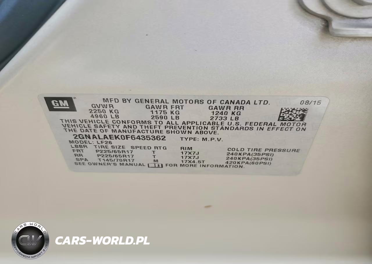2015 Chevrolet Equinox Ls VIN:2GNALAEK0F6435362 - 13