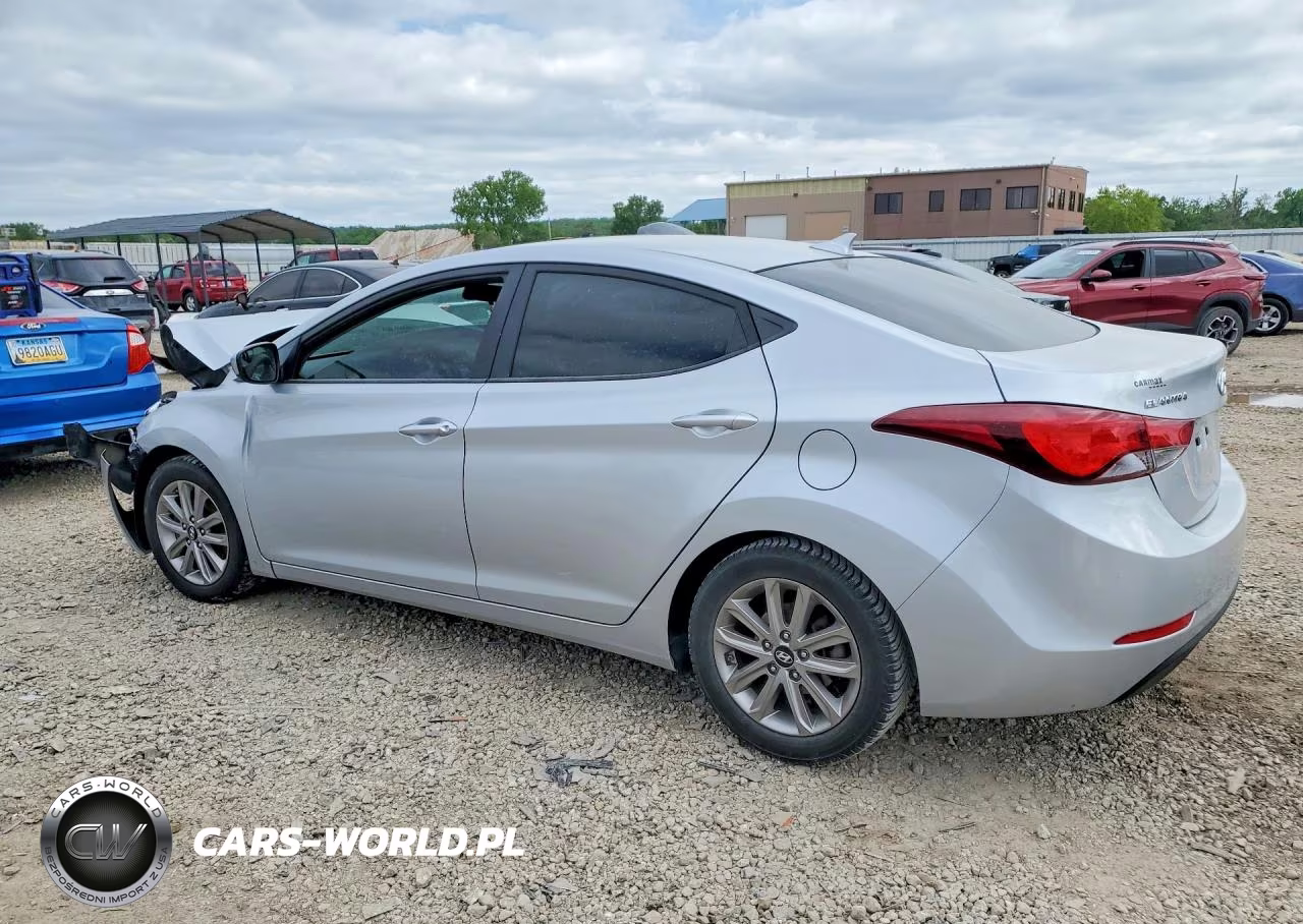 2014 Hyundai Elantra Se VIN:5NPDH4AE7EH515597 - 2