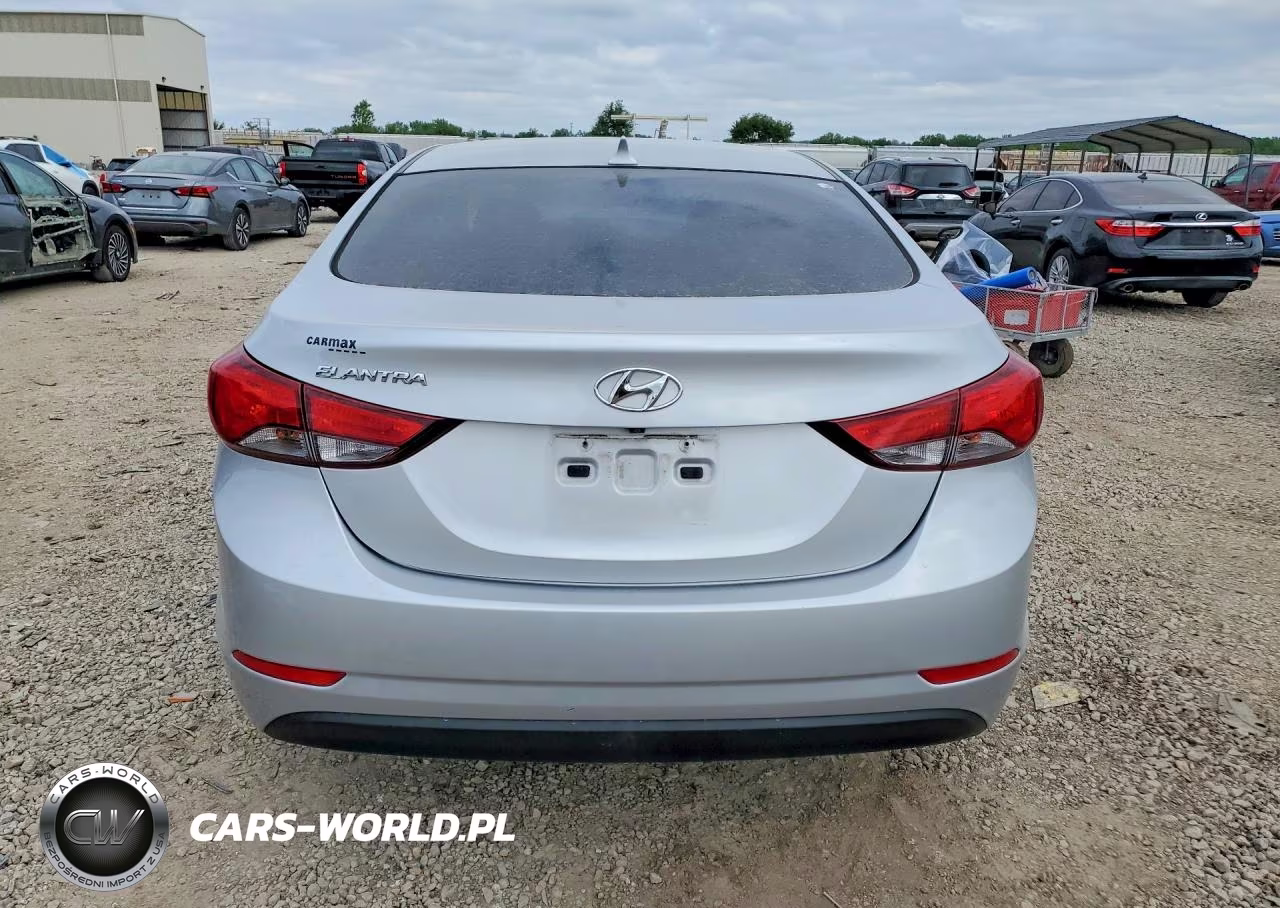 2014 Hyundai Elantra Se VIN:5NPDH4AE7EH515597 - 6