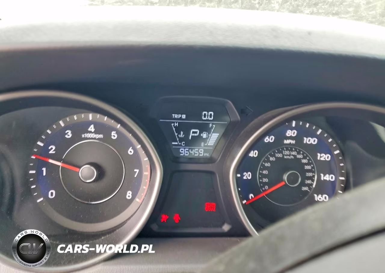 2014 Hyundai Elantra Se VIN:5NPDH4AE7EH515597 - 9