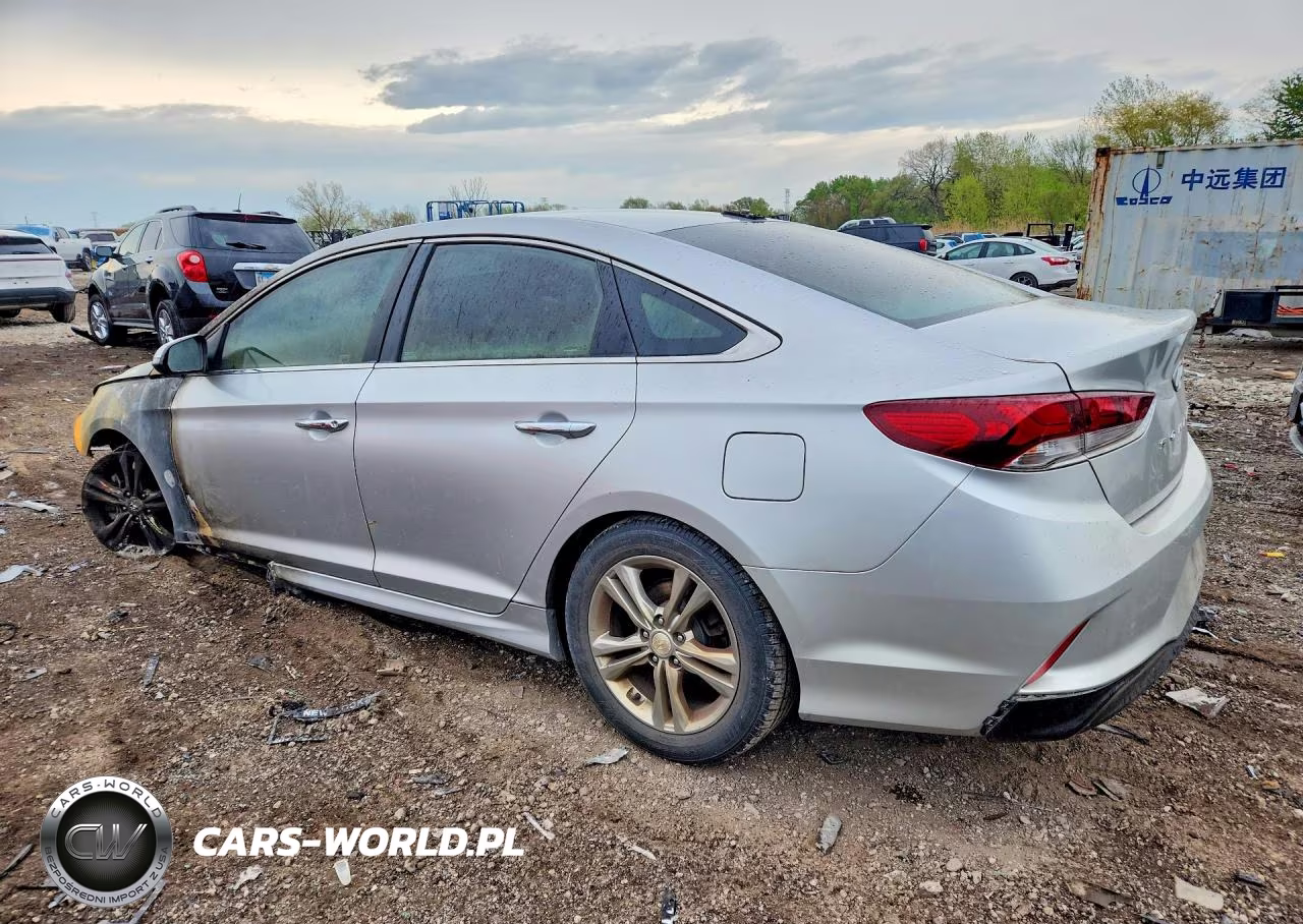 2018 Hyundai Sonata Sel VIN:5NPE34AF0JH639071 - 2