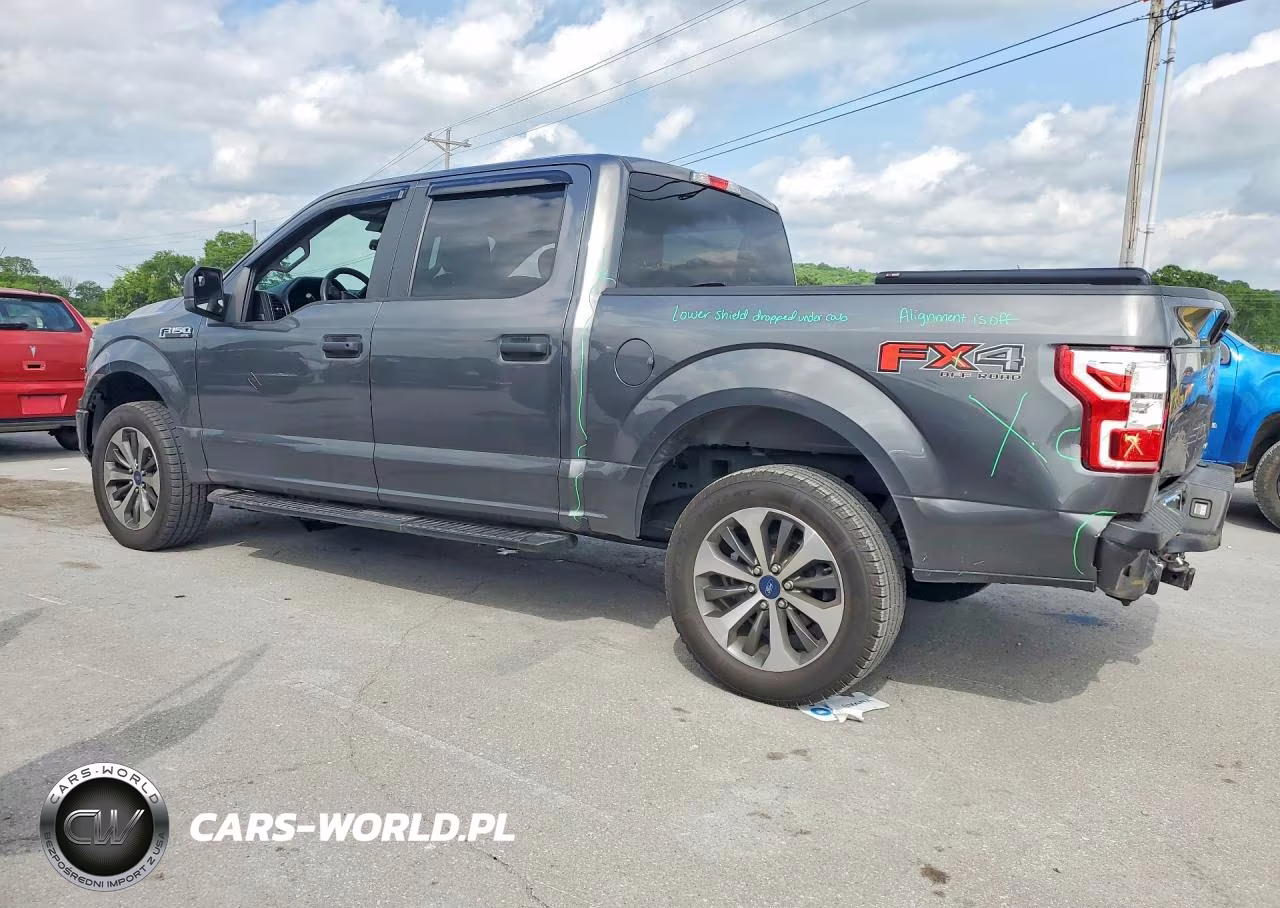 2019 Ford F150 Supercrew VIN:1FTEW1EPXKFA32535 - 2