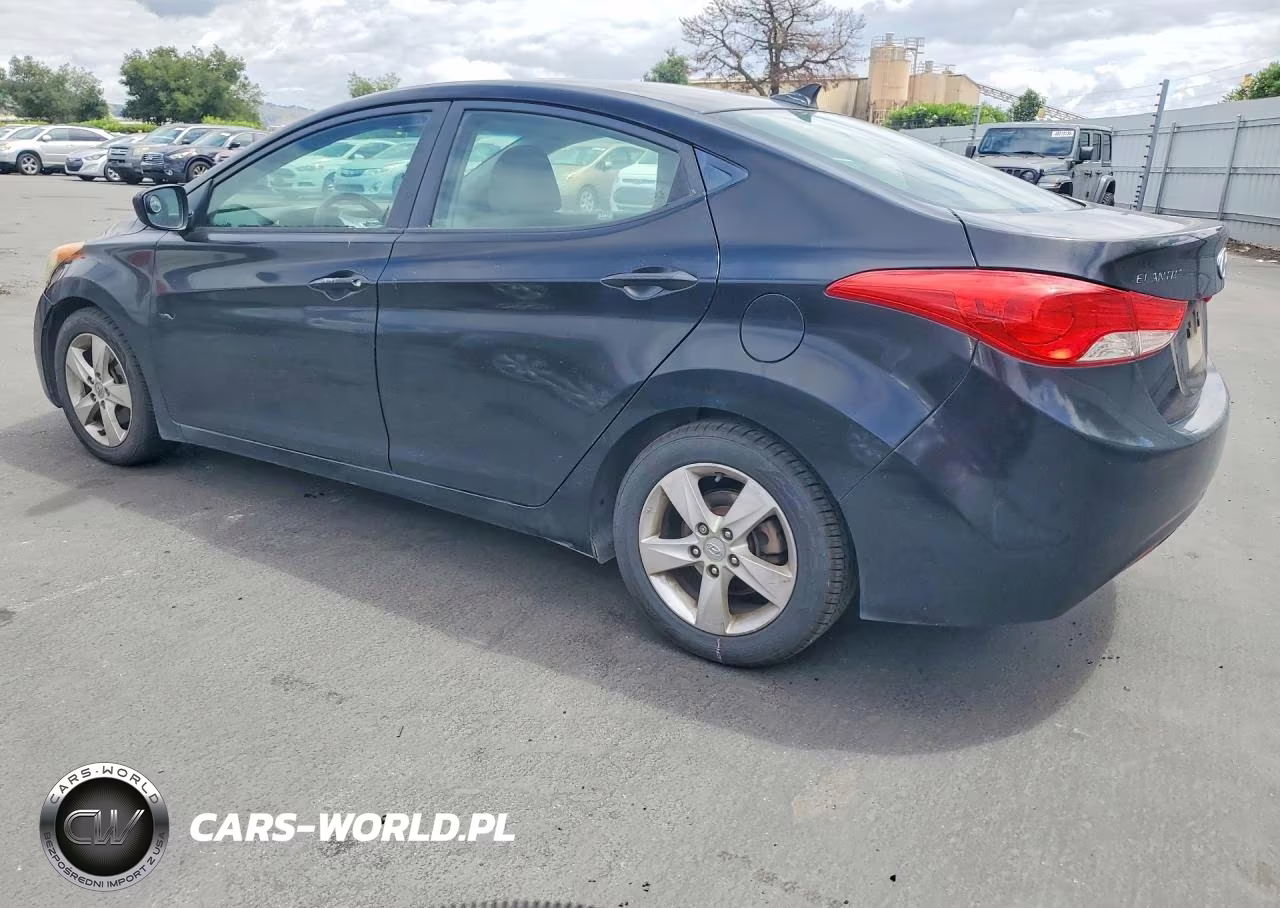 2011 Hyundai Elantra Gls VIN:5NPDH4AE4BH000505 - 2