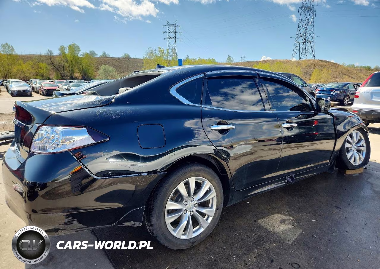 2013 Infiniti M37 X VIN:JN1BY1AR1DM604694 - 3