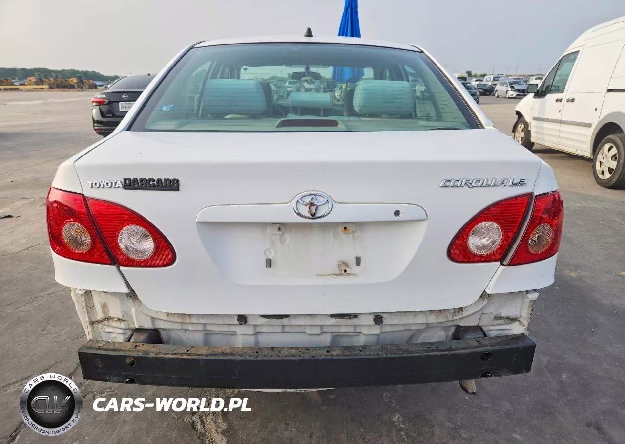 2008 Toyota Corolla Le VIN:2T1BR32E18C926000 - 6