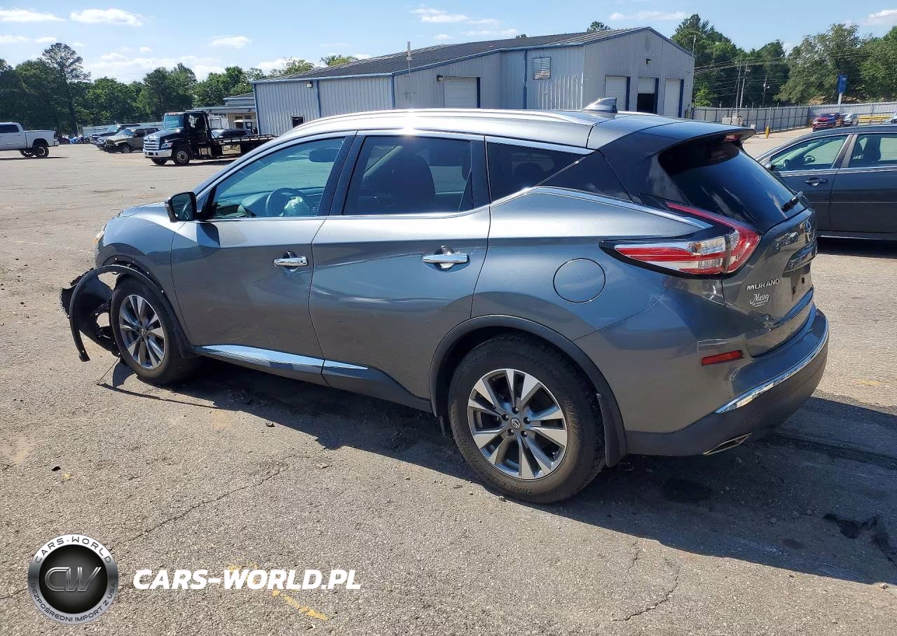 2016 Nissan Murano Sl VIN:5N1AZ2MG3GN148813 - 2