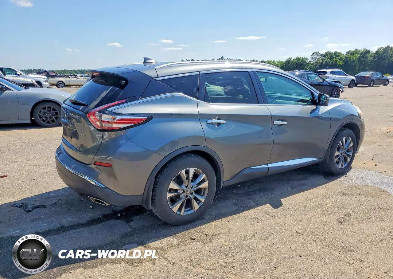 2016 Nissan Murano Sl VIN:5N1AZ2MG3GN148813 - 3