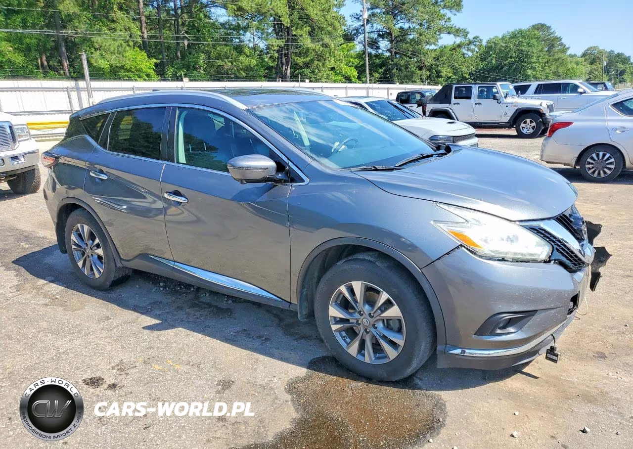 2016 Nissan Murano Sl VIN:5N1AZ2MG3GN148813 - 4