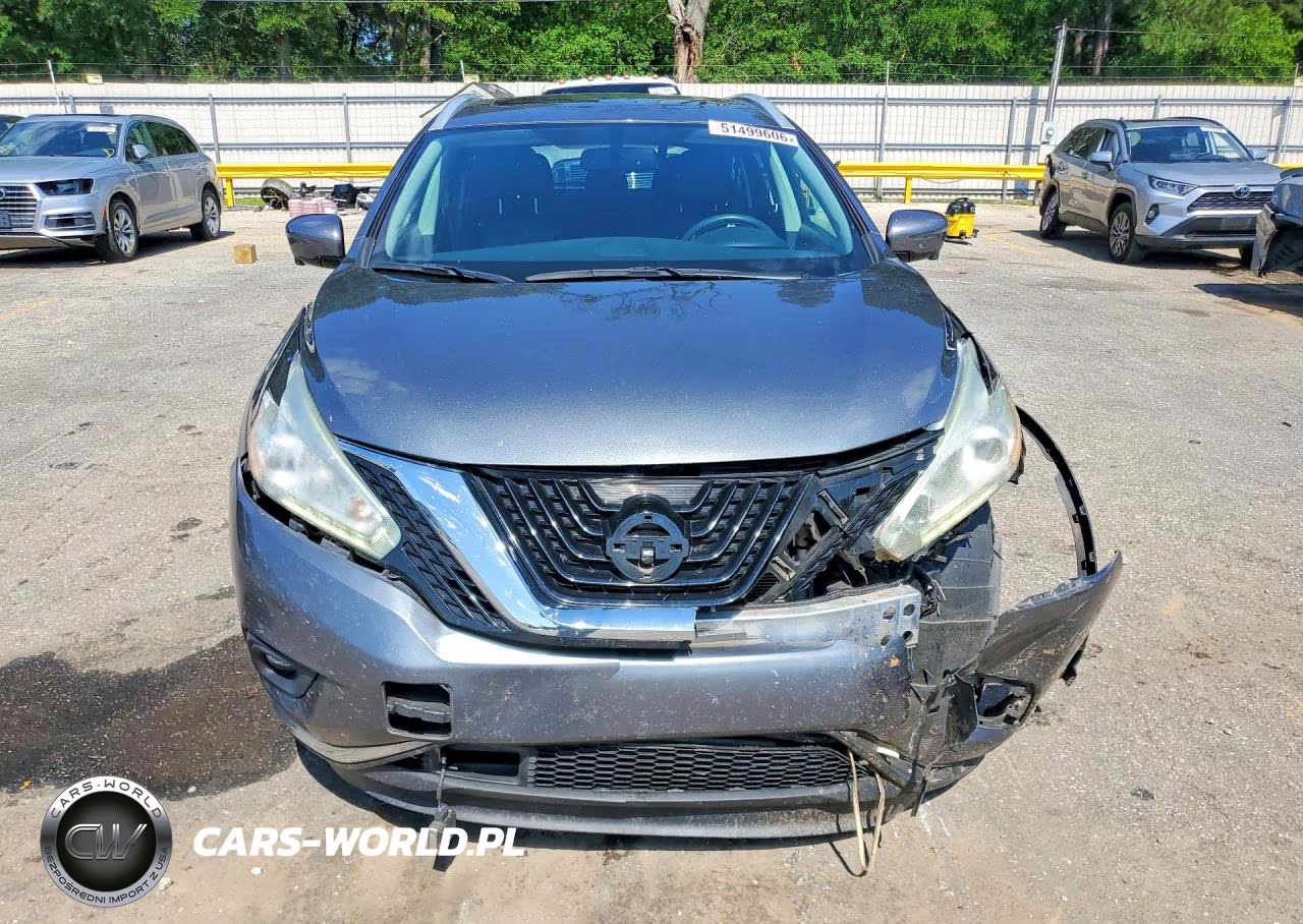 2016 Nissan Murano Sl VIN:5N1AZ2MG3GN148813 - 5