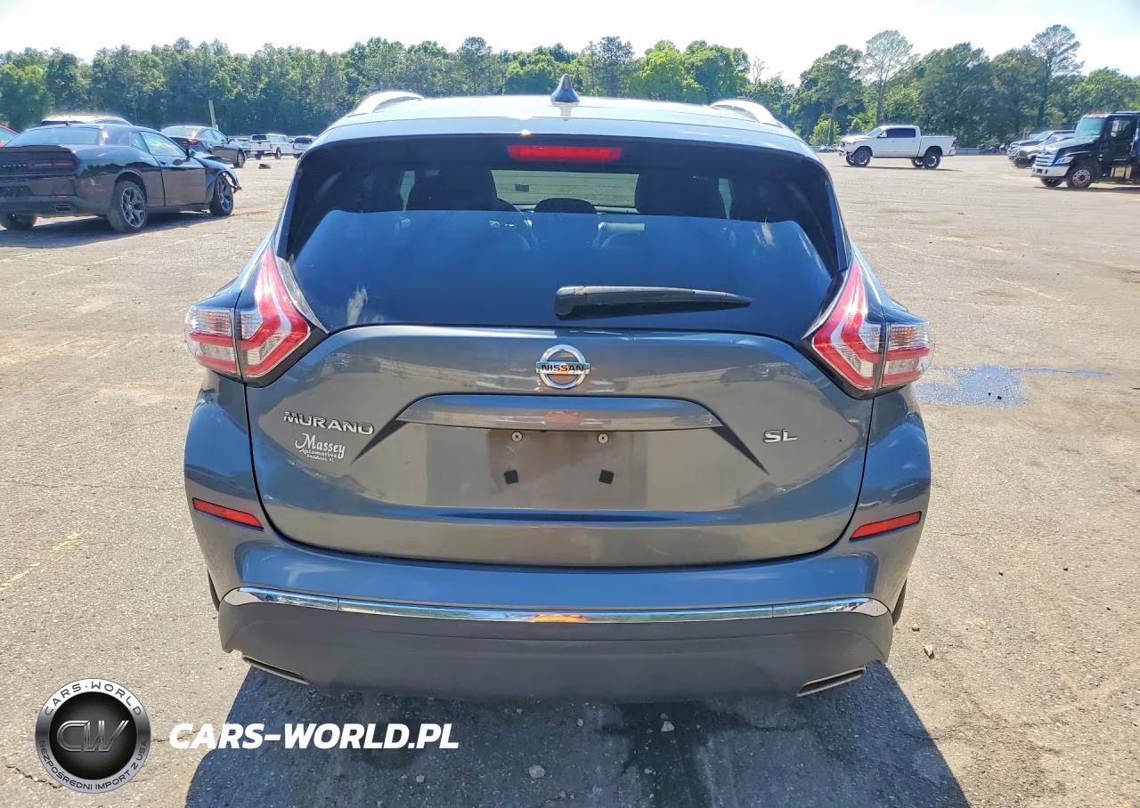 2016 Nissan Murano Sl VIN:5N1AZ2MG3GN148813 - 6
