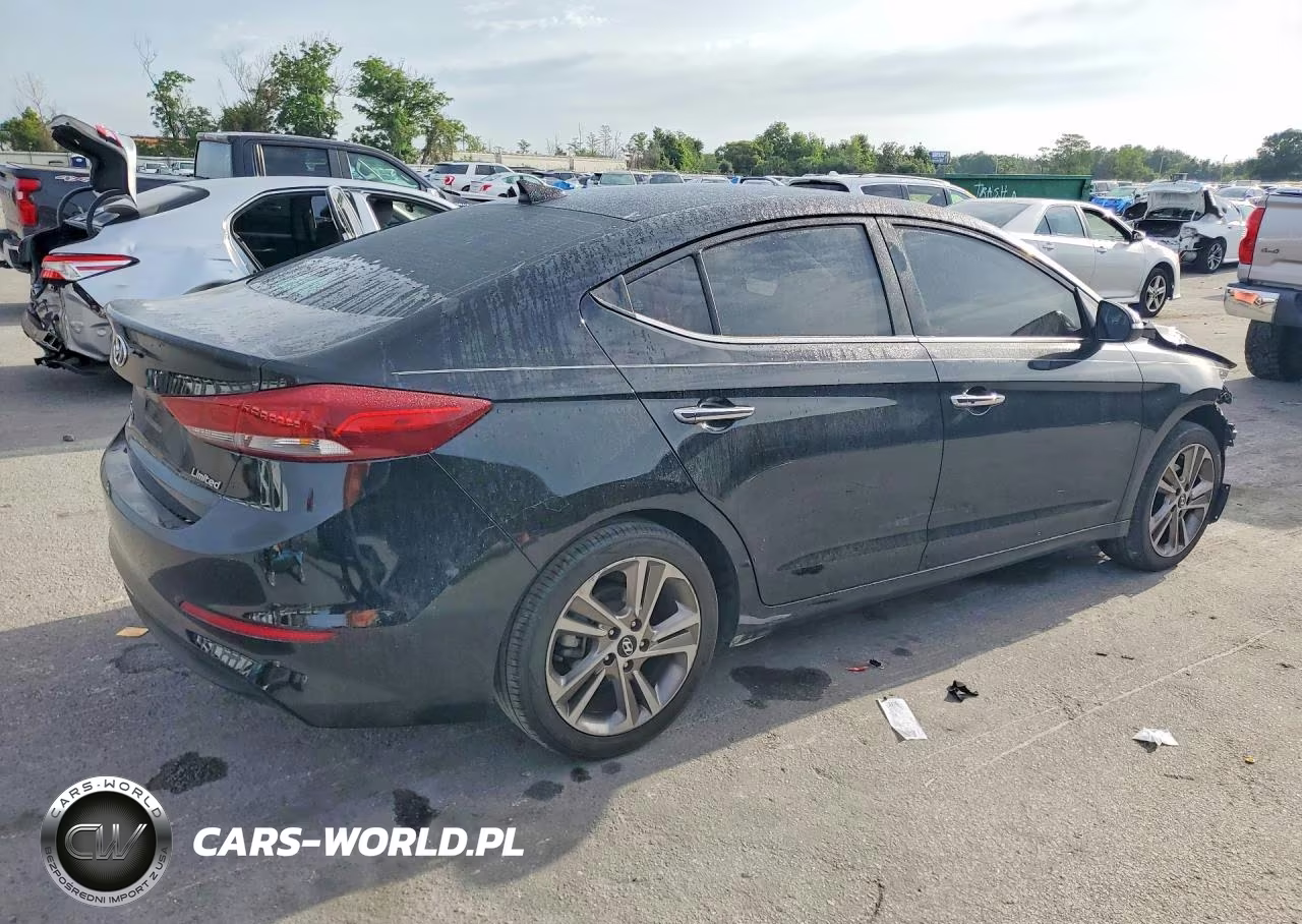 2017 Hyundai Elantra Limited VIN:5NPD84LF9HH008470 - 3