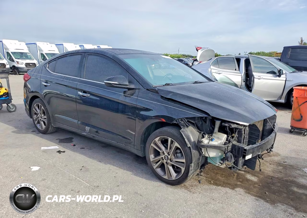 2017 Hyundai Elantra Limited VIN:5NPD84LF9HH008470 - 4