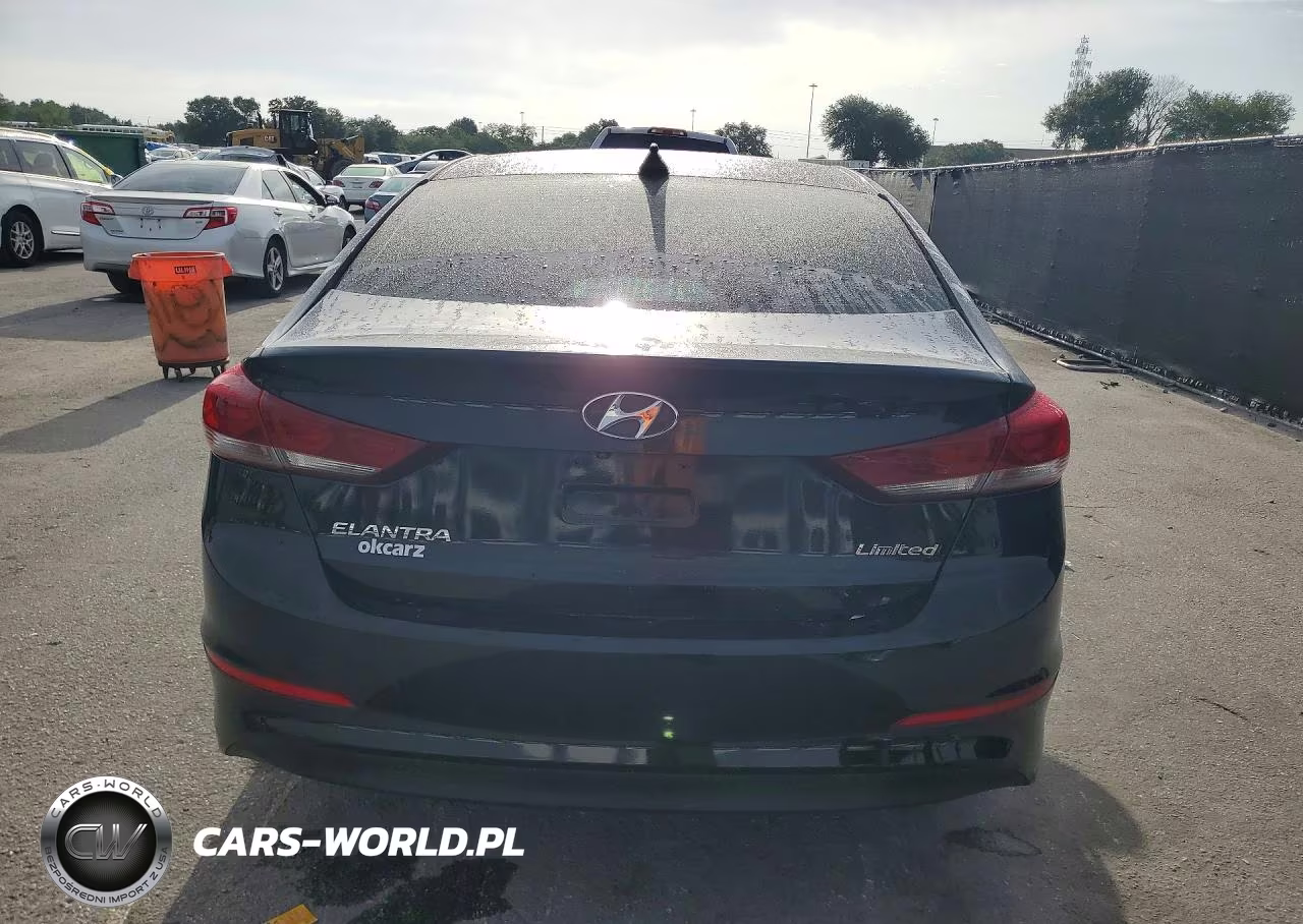 2017 Hyundai Elantra Limited VIN:5NPD84LF9HH008470 - 6