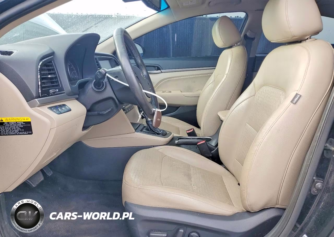 2017 Hyundai Elantra Limited VIN:5NPD84LF9HH008470 - 7