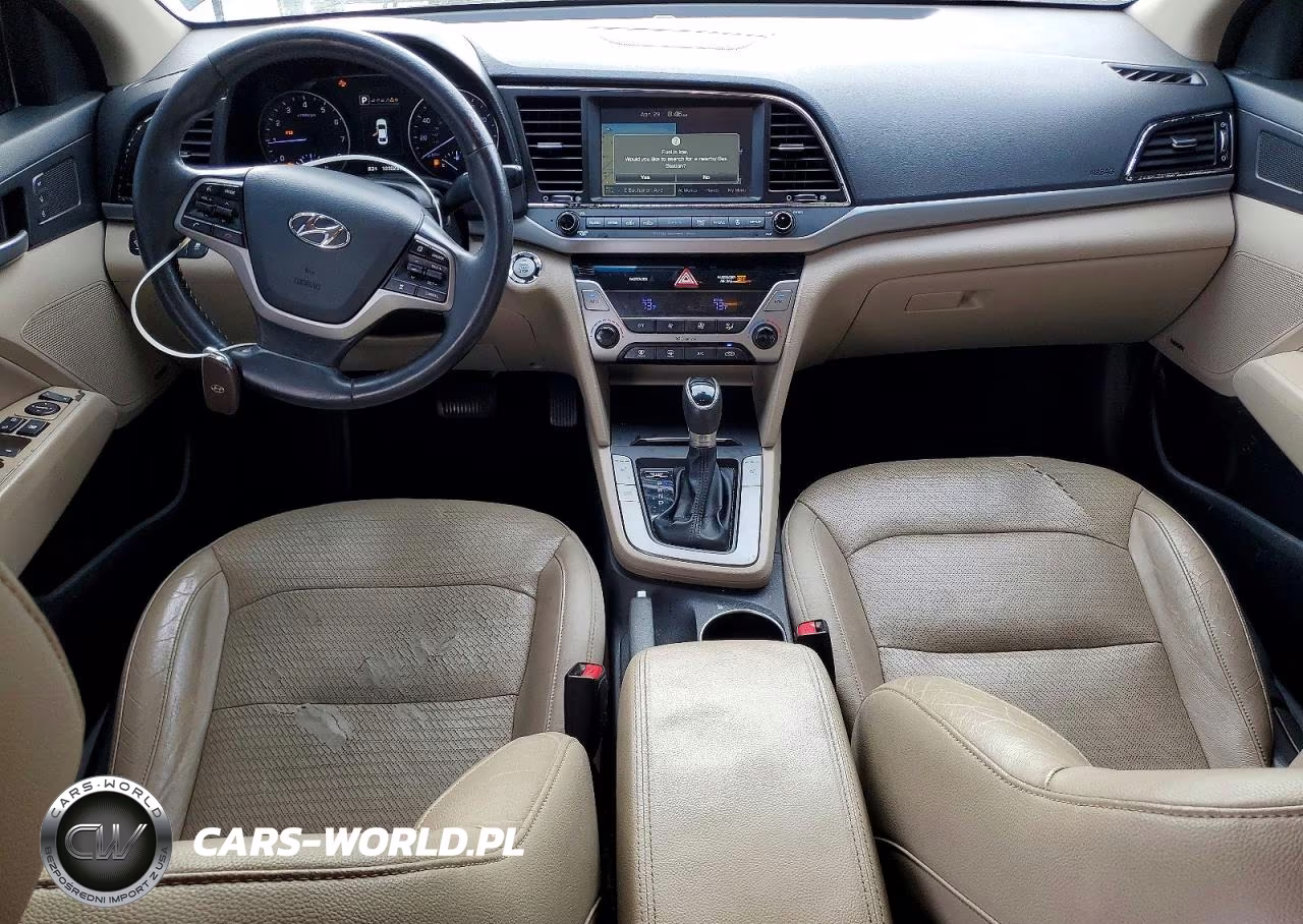 2017 Hyundai Elantra Limited VIN:5NPD84LF9HH008470 - 8