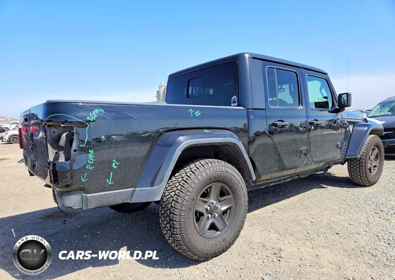 2021 Jeep Gladiator Sport VIN:1C6HJTAG3ML576786 - 3
