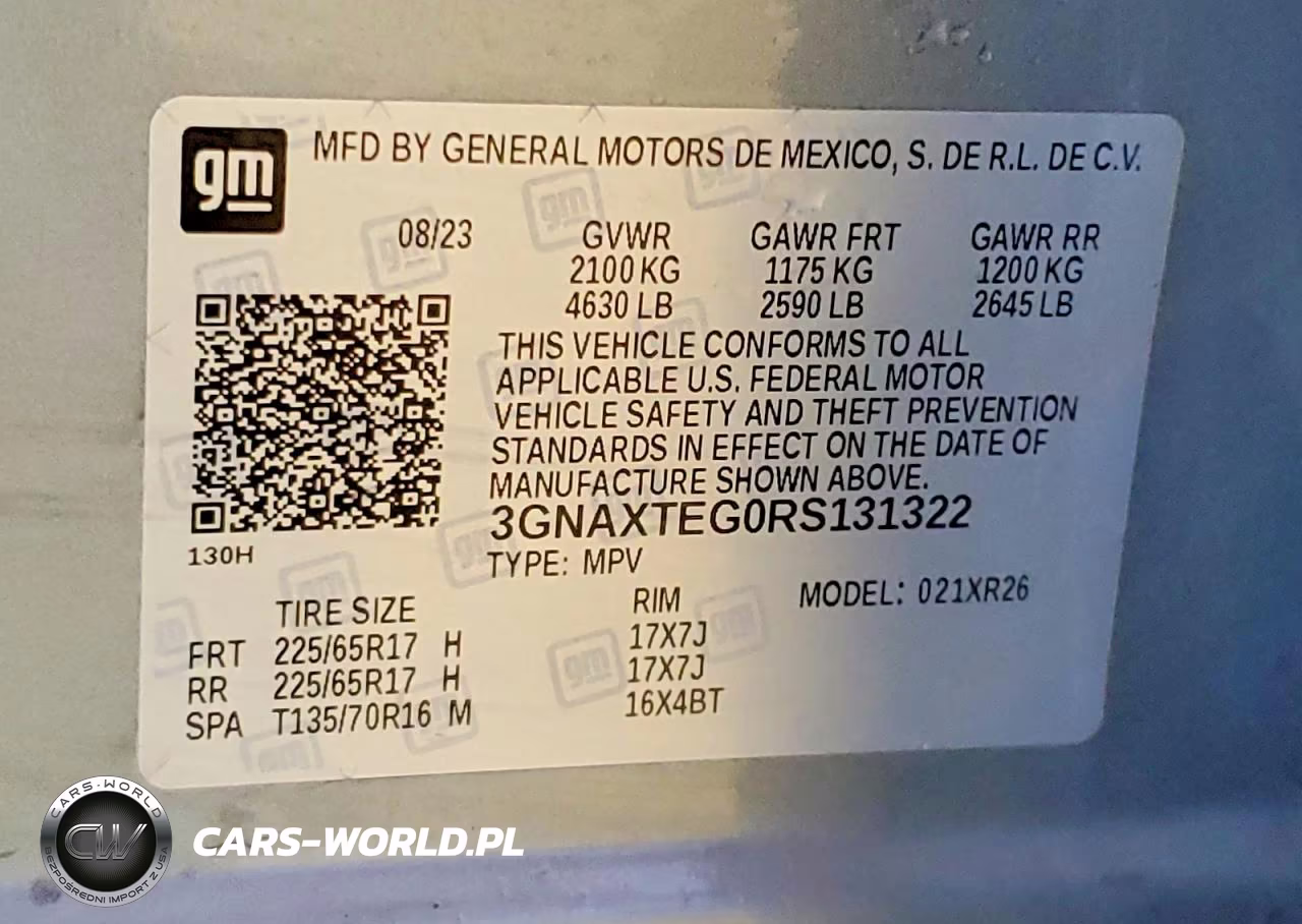 2024 Chevrolet Equinox Lt VIN:3GNAXTEG0RS131322 - 13