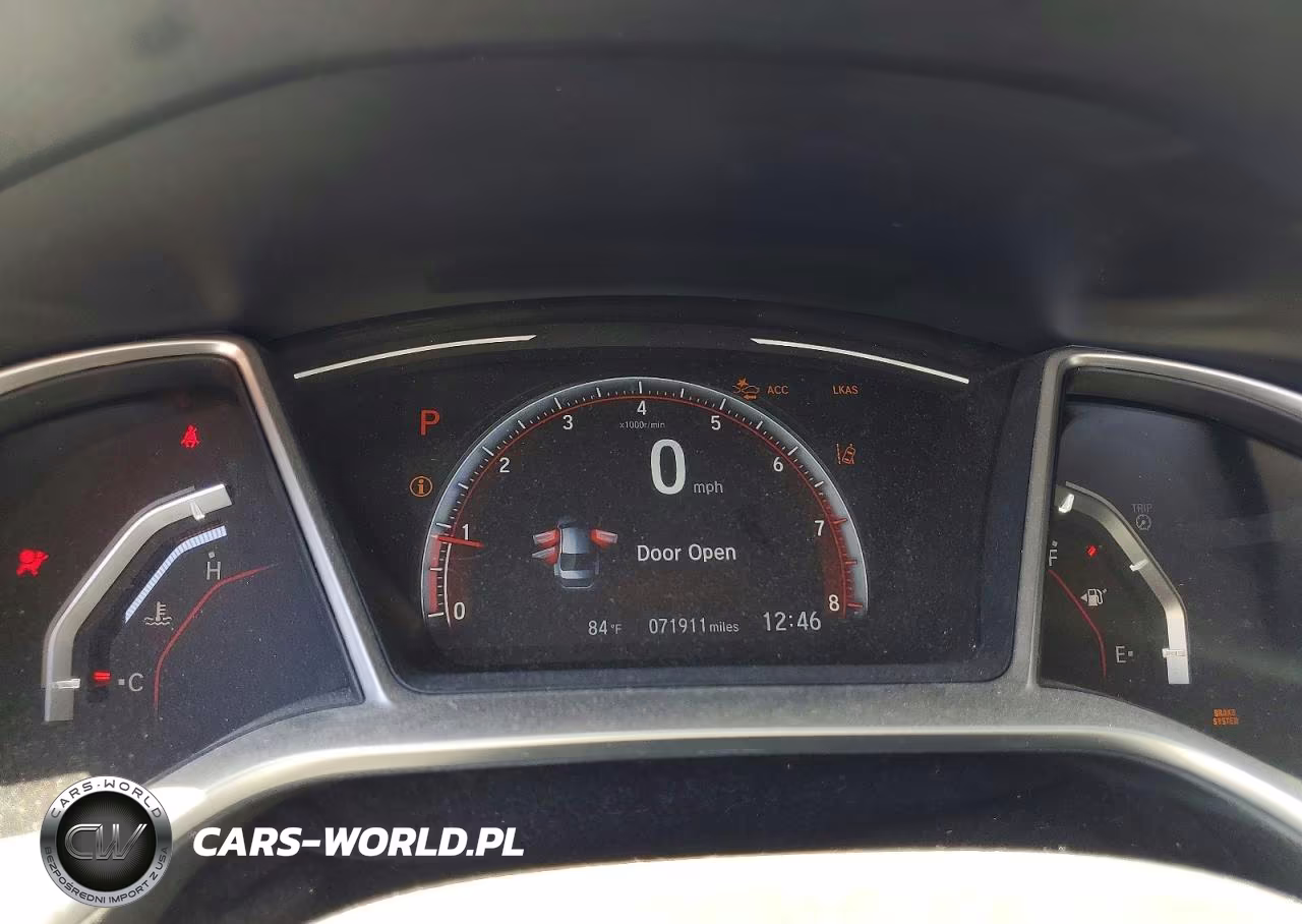2019 Honda Civic Sport VIN:19XFC2F87KE013722 - 9