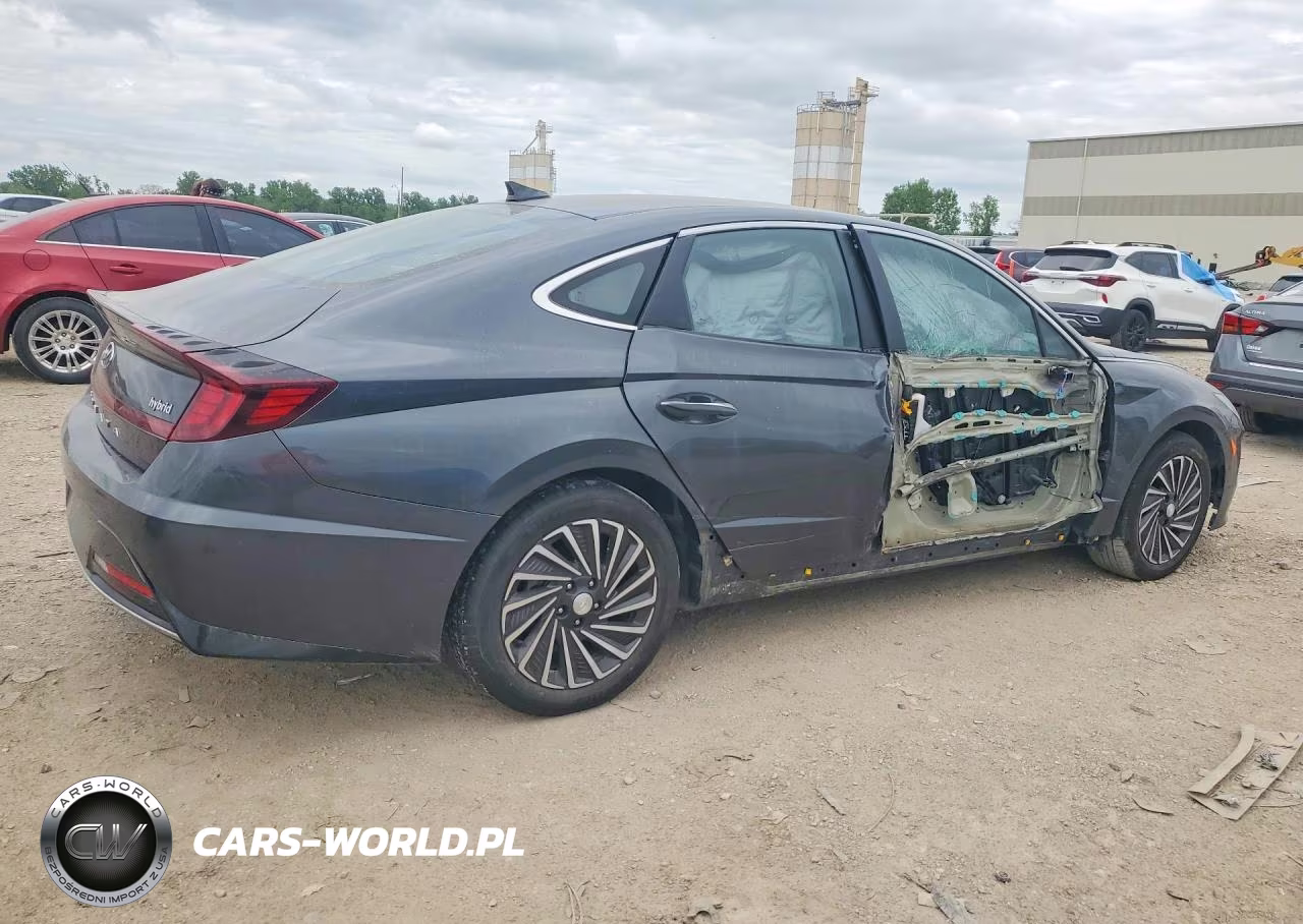 2023 Hyundai Sonata Hybrid Sel VIN:KMHL34JJ1PA076510 - 3