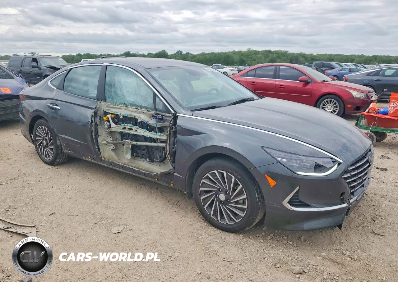 2023 Hyundai Sonata Hybrid Sel VIN:KMHL34JJ1PA076510 - 4