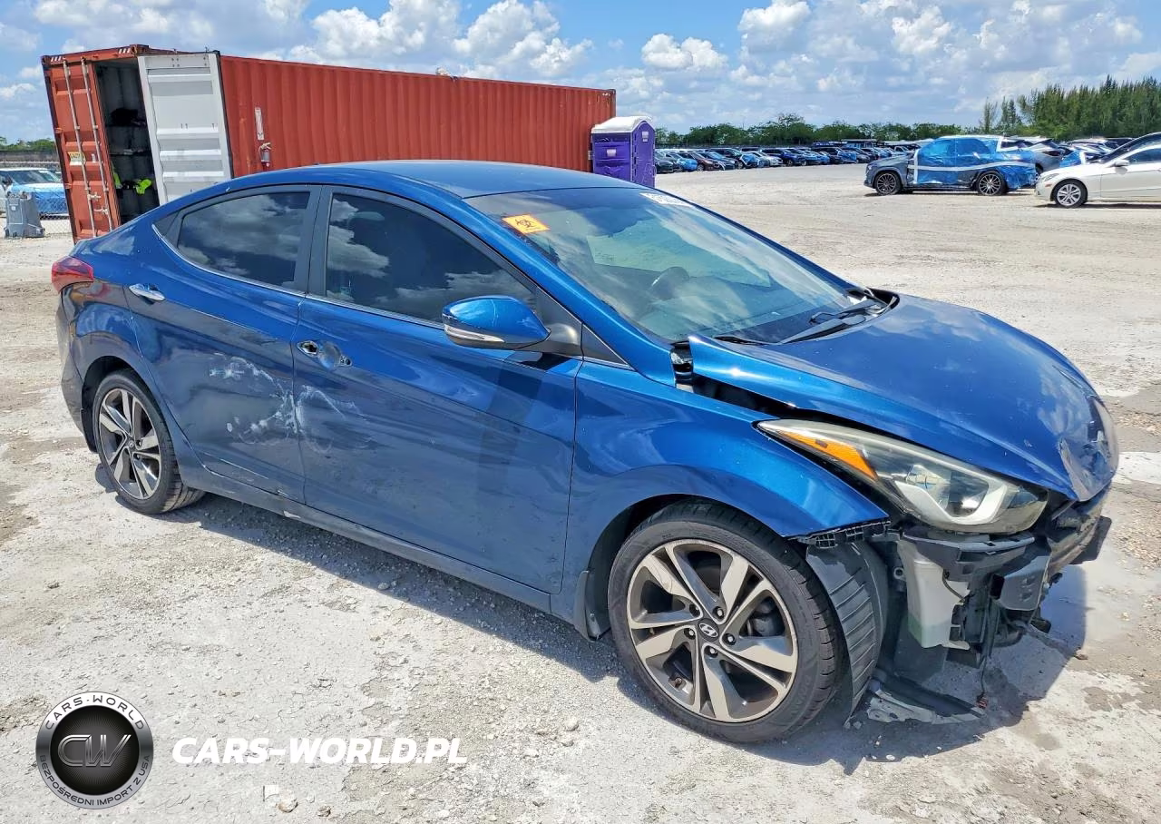 2014 Hyundai Elantra Limited VIN:KMHDH4AE5EU094805 - 4