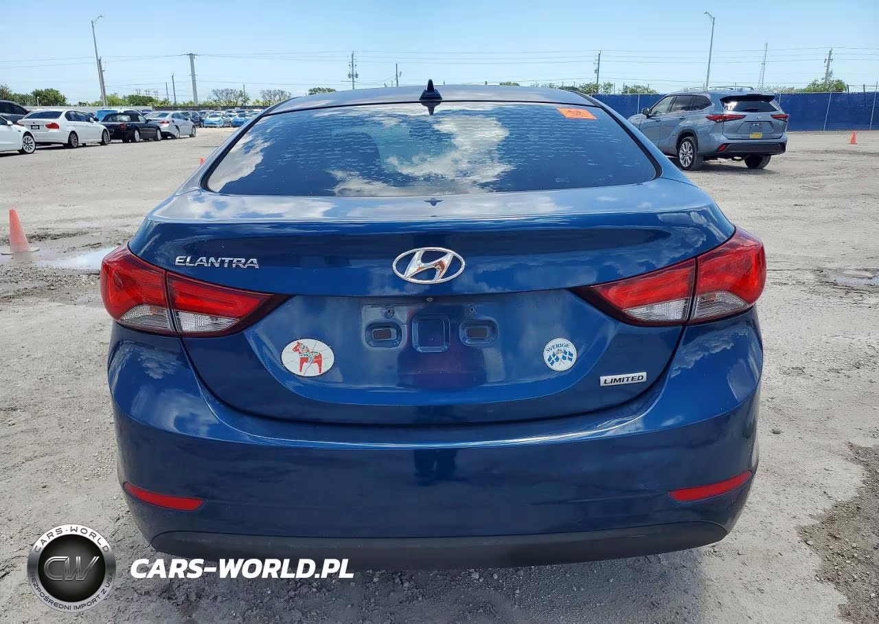 2014 Hyundai Elantra Limited VIN:KMHDH4AE5EU094805 - 6