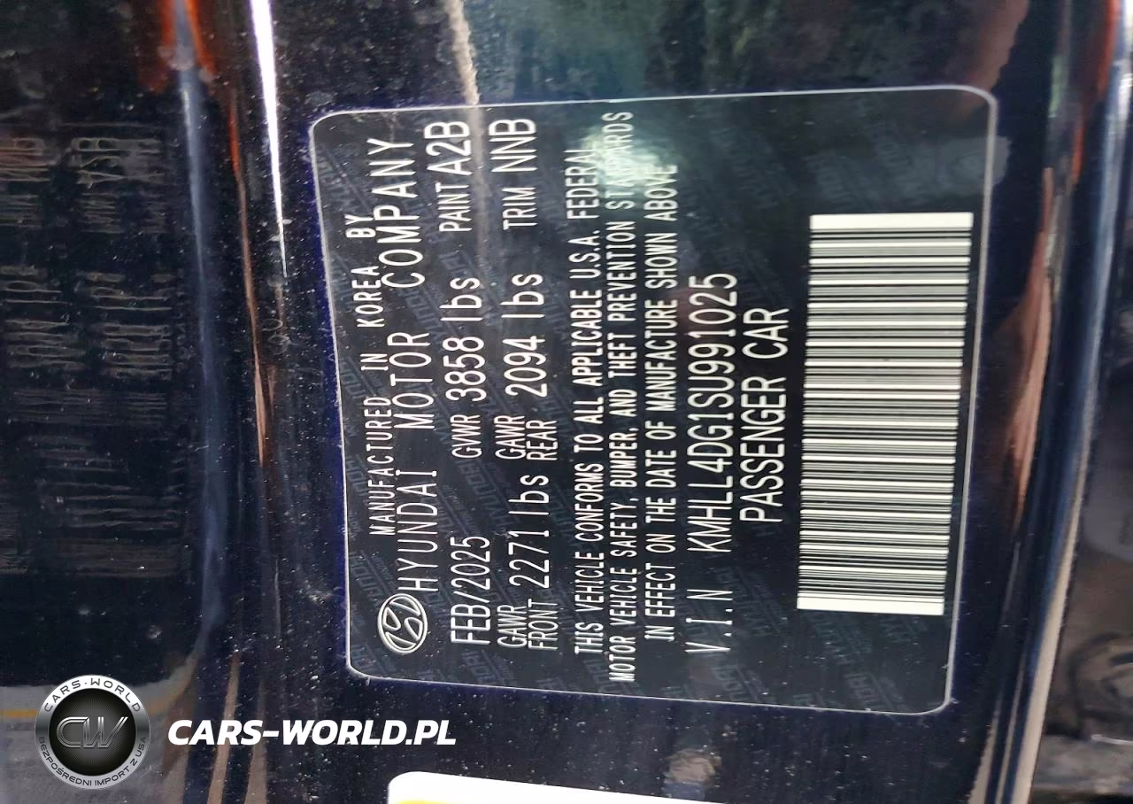 2025 Hyundai Elantra VIN:KMHLL4DG1SU991025 - 12