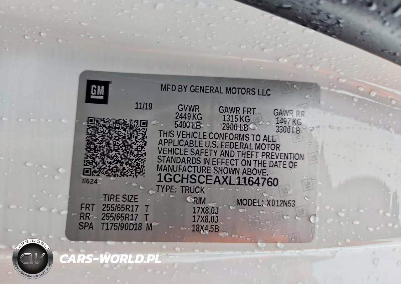 2020 Chevrolet Colorado Lt VIN:1GCHSCEAXL1164760 - 13