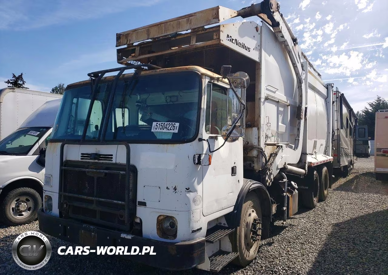 2011 Autocar Xpeditor Refuse Truck VIN:5VCACLKFXBH211728 - 2