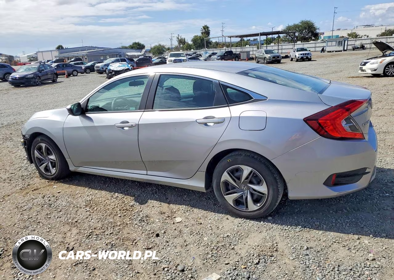 2020 Honda Civic Lx VIN:19XFC2F66LE207772 - 2
