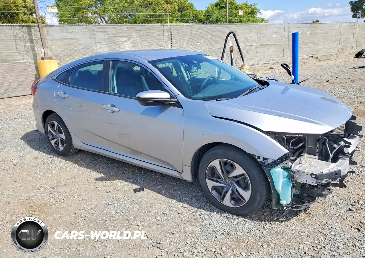 2020 Honda Civic Lx VIN:19XFC2F66LE207772 - 4