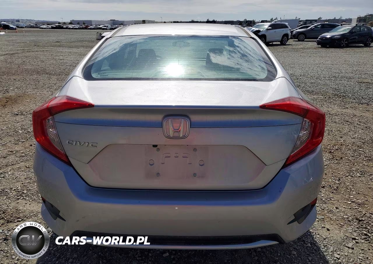 2020 Honda Civic Lx VIN:19XFC2F66LE207772 - 6